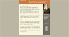 Desktop Screenshot of danielkantor.com